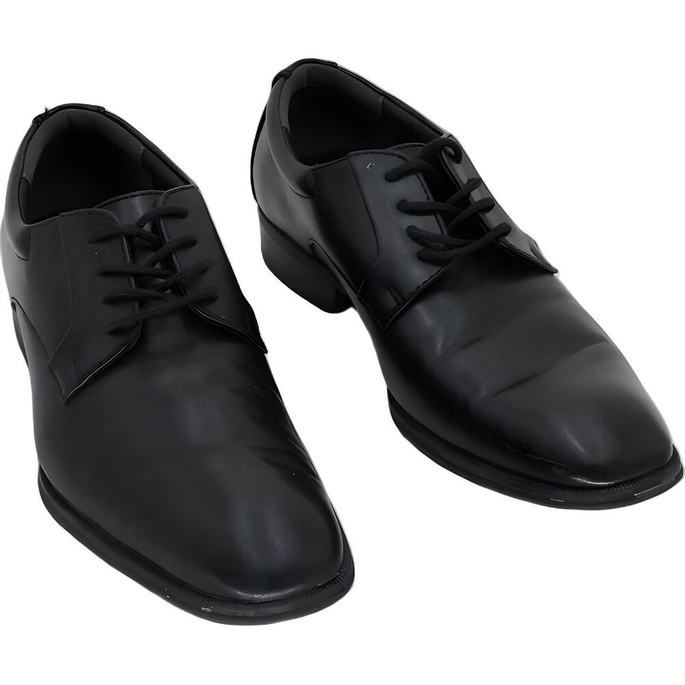 Alfani Men's Andrew Plain Toe Derby Dress Shoes Black Size 7.5